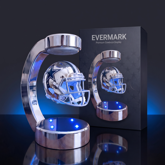 Evermark LED Levitated NFL Helmet — Cowboys Edition